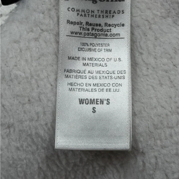 Patagonia Women's Cream Fleece Jacket - Picture 2 of 2